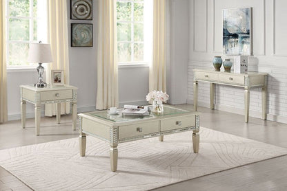 Furniture of America Adina Silver Transitional End Table Model CM4512E