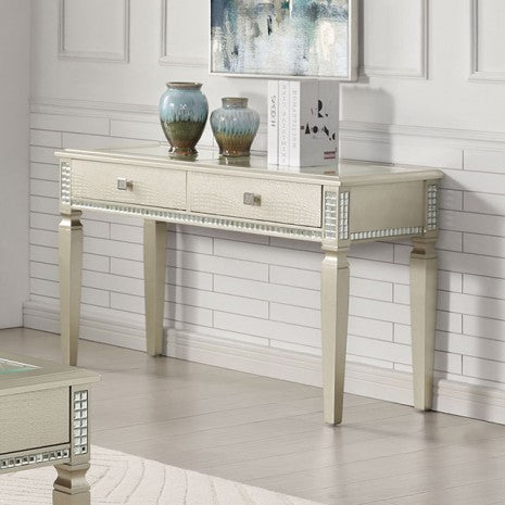 Furniture of America Adina Silver Transitional Sofa Table Model CM4512S