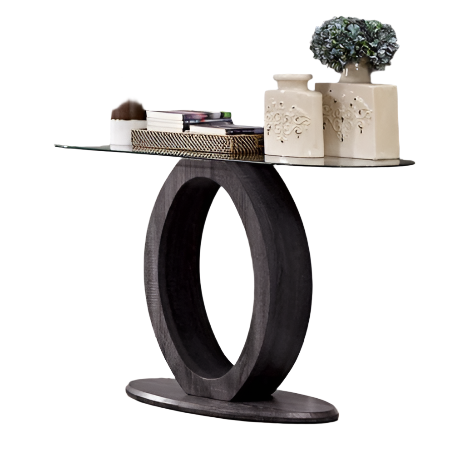 Furniture of America Lodia Gray Contemporary Sofa Table Model CM4825GY-S-PK