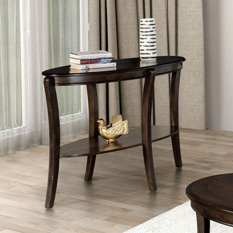 Furniture of America Orkdal Walnut Transitional Sofa Table Model FM40001BR-S