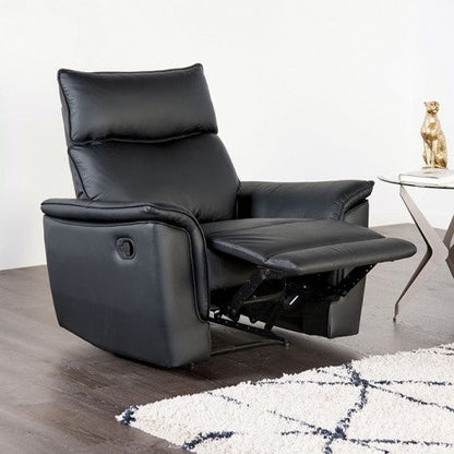 Furniture of America Bienne Black Transitional Recliner Chair Model FM69002BK-CH-M