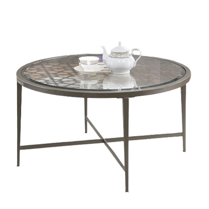 Furniture of America Freja Silver Contemporary Coffee Table Model FOA4743C