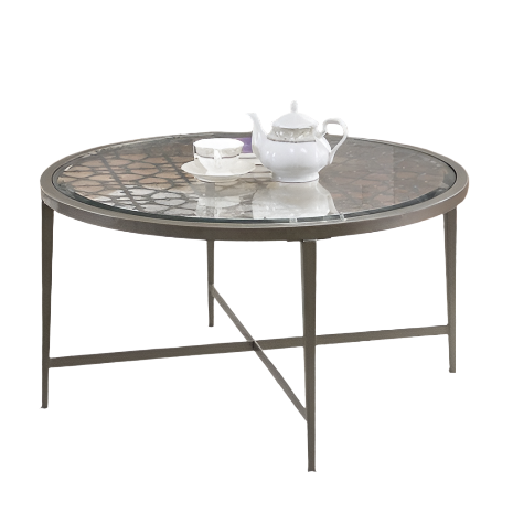Furniture of America Freja Silver Contemporary Coffee Table Model FOA4743C