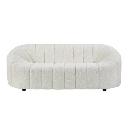 ACME Osmash White Teddy Sherpa Sofa Model LV00229