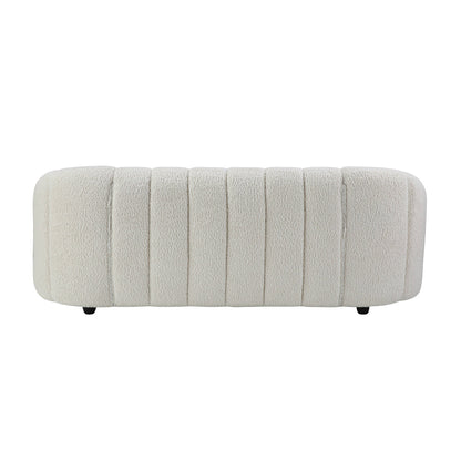 ACME Osmash White Teddy Sherpa Sofa Model LV00229