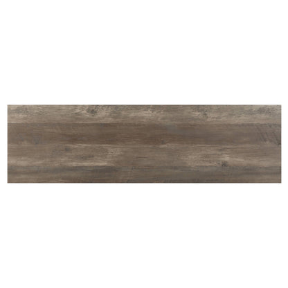 ACME Nantan Rustic Oak & Black TV Stand Model LV00404