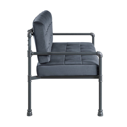ACME Brantley Gray Velvet & Sandy Gray Loveseat Model LV00426
