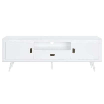 ACME Pagan White High Gloss TV Stand Model LV00745