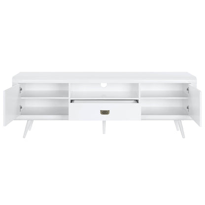 ACME Pagan White High Gloss TV Stand Model LV00745