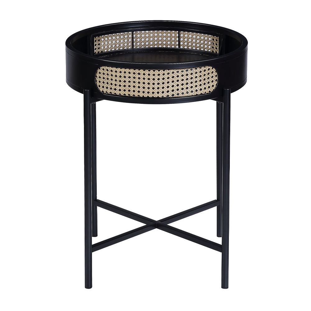 ACME Colson Black End Table Model LV01077
