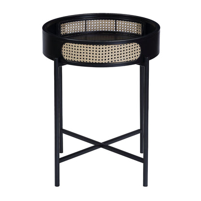 ACME Colson Black End Table Model LV01077