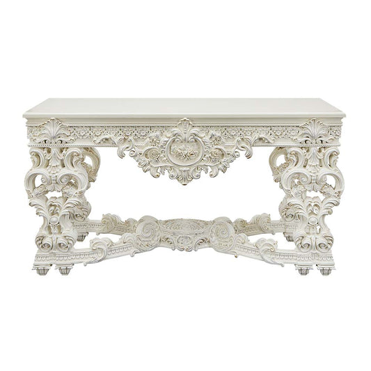 ACME Adara Antique White Sofa Table Model LV01219