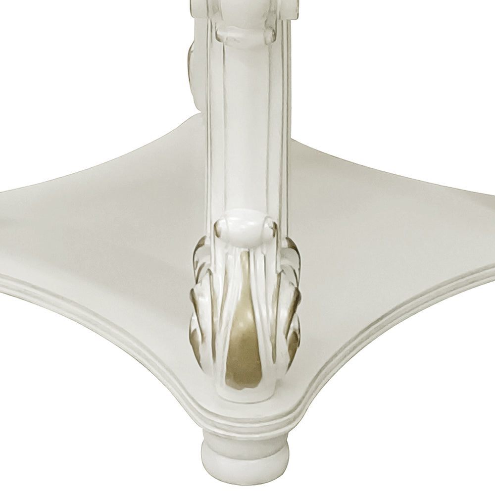 ACME Vendome Antique Pearl End Table Model LV01328