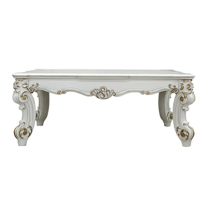 ACME Vendome II Antique Pearl Coffee Table Model LV01332