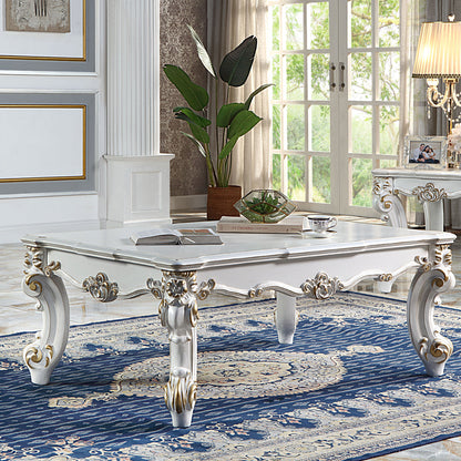 ACME Vendome II Antique Pearl Coffee Table Model LV01332