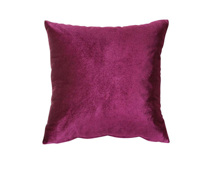 ACME Heibero Burgundy Velvet Loveseat with 2 Pillows Model LV01401