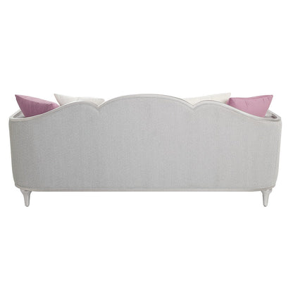 ACME Kasa Beige Linen Sofa with 5 Pillows Model LV01499
