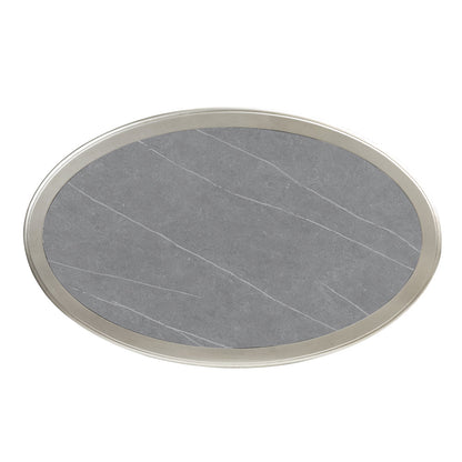 ACME Kasa Sintered Stone & Champagne Coffee Table Model LV01502