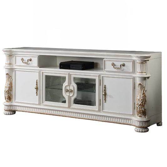 ACME Vendome Antique Pearl TV Stand Model LV01521