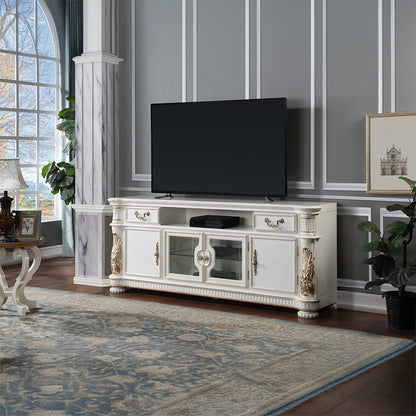 ACME Vendome Antique Pearl TV Stand Model LV01521