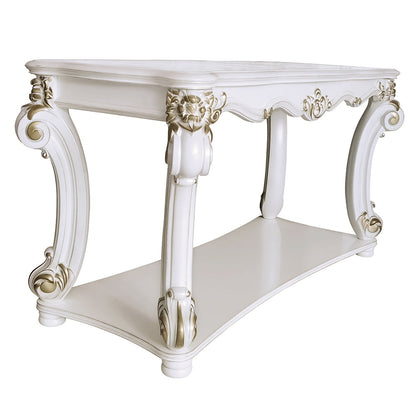 ACME Vendome Antique Pearl Sofa Table Model LV01528