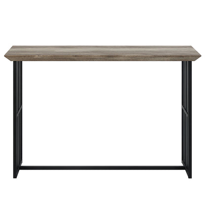 ACME Zudora Antique Oak & Black Sofa Table Model LV01753