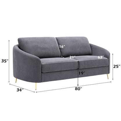 ACME Yuina Gray Linen Sofa Model LV01771