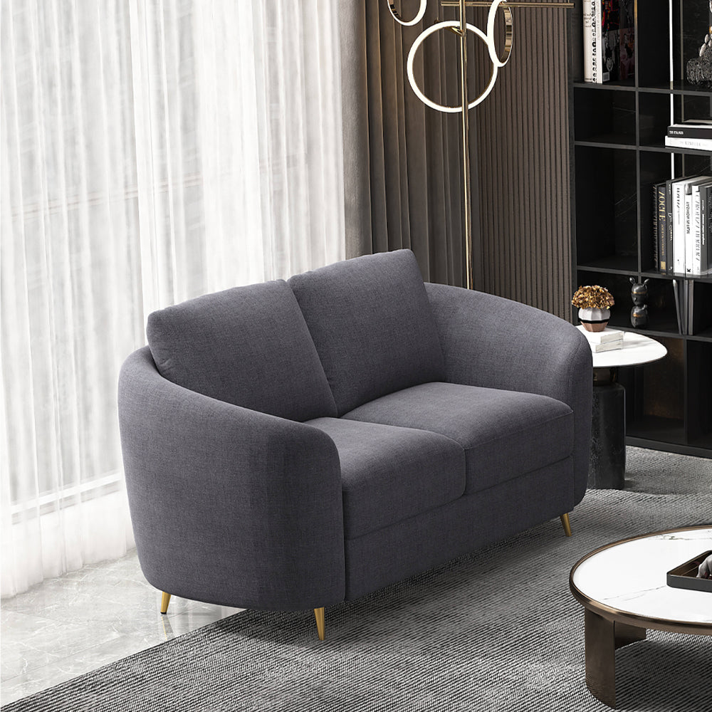 ACME Yuina Gray Linen Loveseat Model LV01772