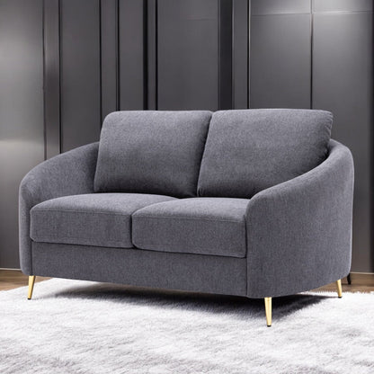 ACME Yuina Gray Linen Loveseat Model LV01772