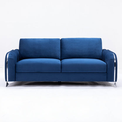 ACME Wenona Blue Velvet Sofa Model LV01774