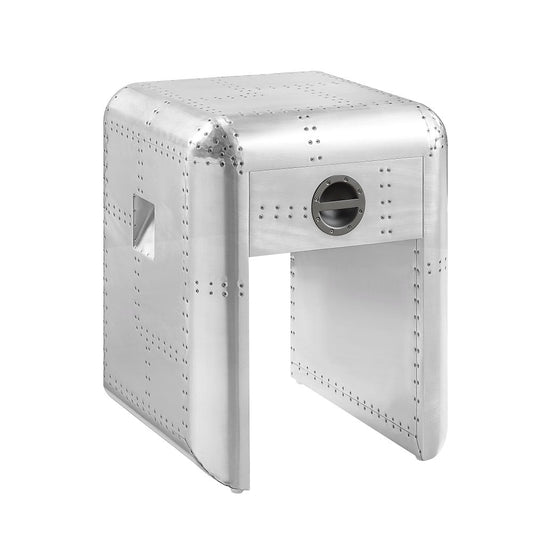 ACME Brancaster Aluminum End Table Model LV01813