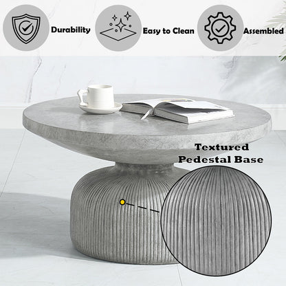 ACME Laddie Weathered Gray Coffee Table Model LV01926