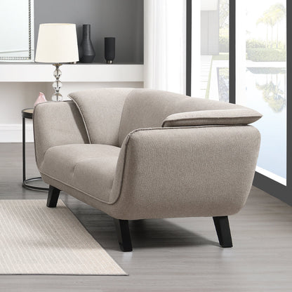 ACME Nayeli Brown Linen Loveseat Model LV02369