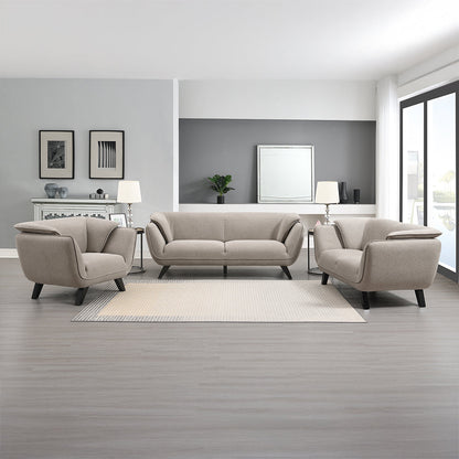 ACME Nayeli Brown Linen Loveseat Model LV02369