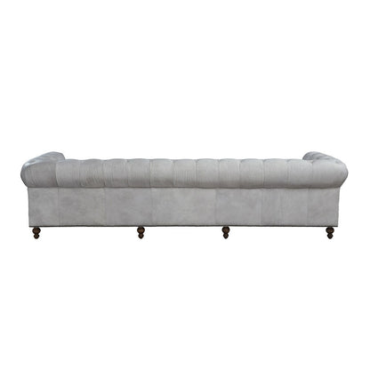 ACME Ofer Vintage White Top Grain Leather Sofa Model LV02404