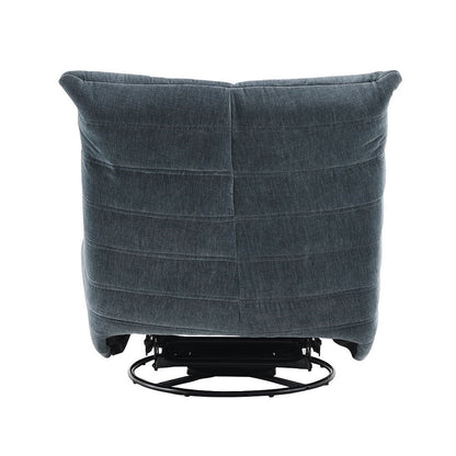 ACME Talmon Shadow Chenille Glider Recliner with Swivel Model LV02751