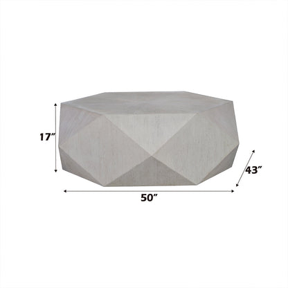 ACME Hanniel Antique White Coffee Table Model LV02765