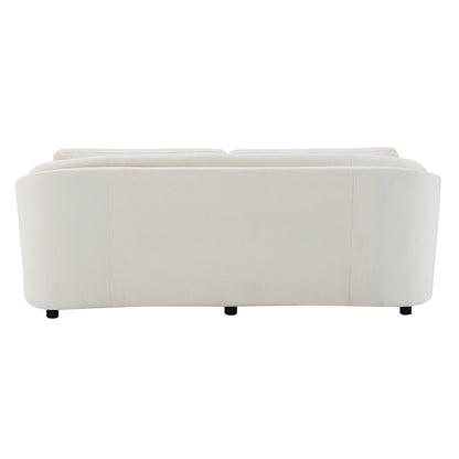 ACME Mariko Beige Linen Sofa with 2 Pillows Model LV02770