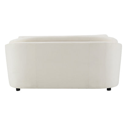ACME Mariko Beige Linen Loveseat with 2 Pillows Model LV02771