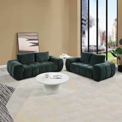 ACME Ferrand Green Chenille Loveseat Model LV03041
