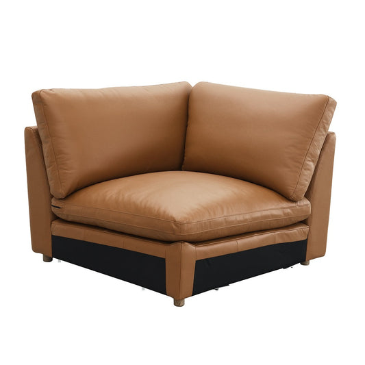 ACME Brighton Brown Top Grain Leather Modular - Wedge Model LV03372