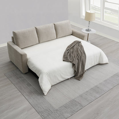 ACME Leira Beige Linen Sofa with Sleeper Model LV03490