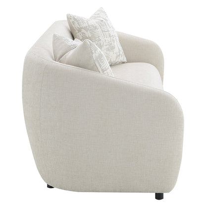ACME Etienne Beige Linen Sofa with 3 Pillows Model LV03580