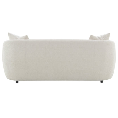 ACME Etienne Beige Linen Sofa with 3 Pillows Model LV03580