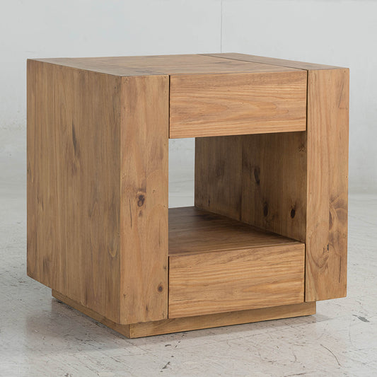 ACME Harlan Oak End Table Model LV03776