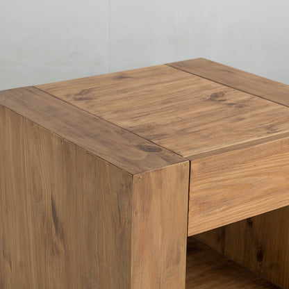 ACME Harlan Oak End Table Model LV03776