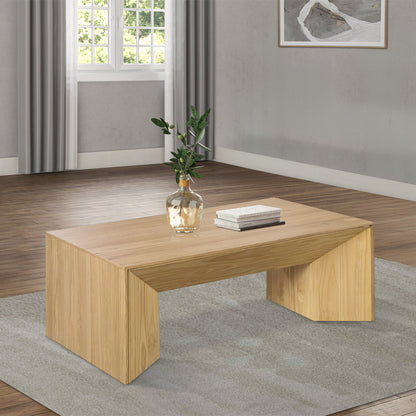 ACME Harold Natural Oak Coffee Table Model LV03785