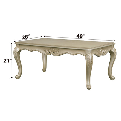 ACME Libertee Champagne Coffee Table Model LV03825