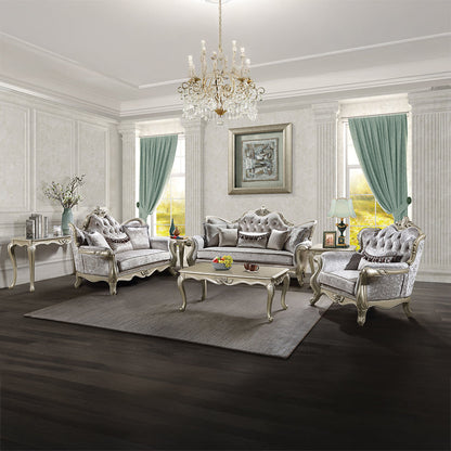 ACME Libertee Champagne Coffee Table Model LV03825