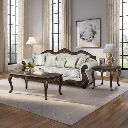 ACME Pierce Cherry Coffee Table Model LV03835